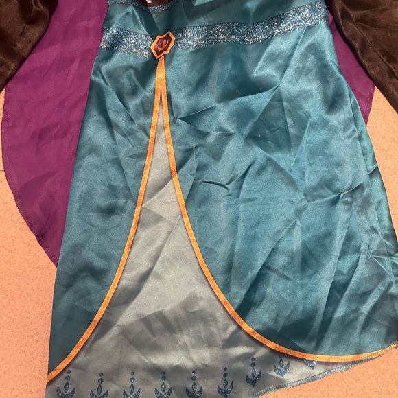 Disney frozen Anna dress Black, Blue, and Purple - Picture 3 of 5
